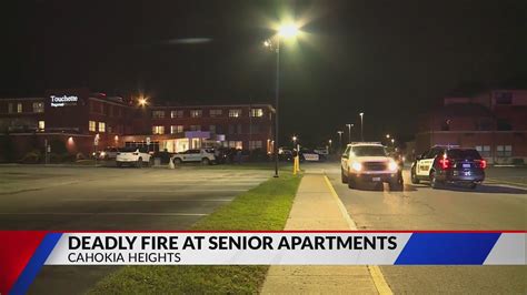 News conference set after deadly fire at senior apartment complex in Cahokia Heights
